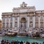 Fountain Di Trevi Is Made From The Same Material As The Colosseum